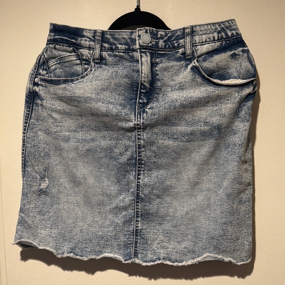 Denim Skirt in Blue